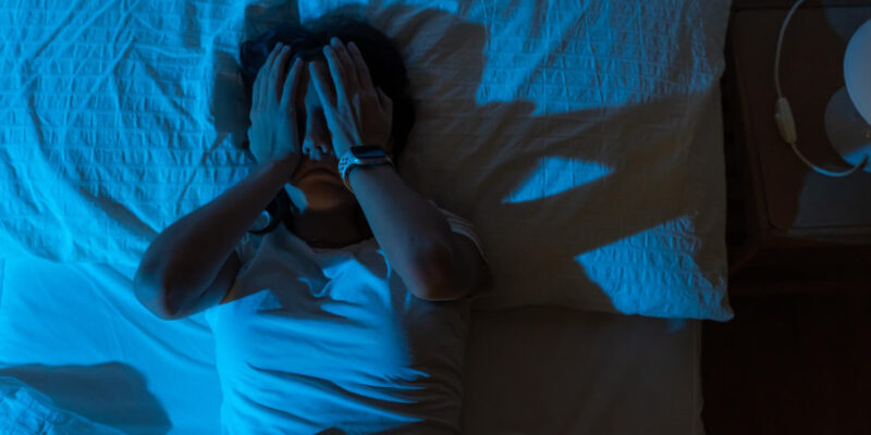 Sleepless Nights despite Exhaustion